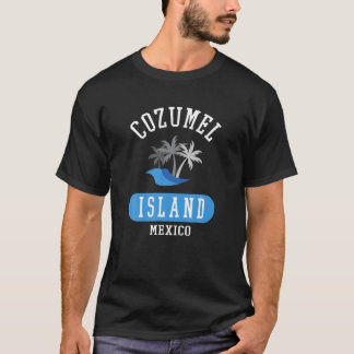 Retro Cool Cozumel Original Mexico Beaches Novelty T-Shirt
