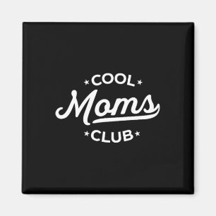 Retro Cool Moms Club Family Funny Mom Pocket Mothe Magnet