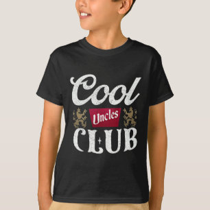 Retro Cool Uncles Club Best Uncle Ever Funny Fathe T-Shirt