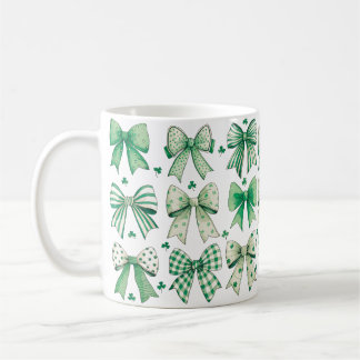 Retro Coquette St Patrick's Day - C004 Coffee Mug