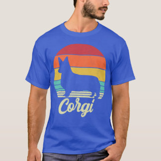 Retro Corgi Dog Lover1171 T-Shirt