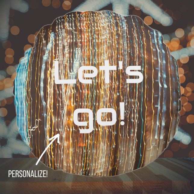 Retro cosmic lights round pillow (Creator Uploaded)