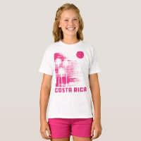 Retro Costa Rica Beach Surfing Wave Vintage