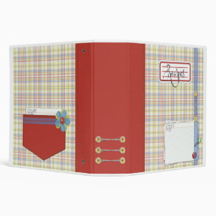 Retro-Country 2" Recipe Binder