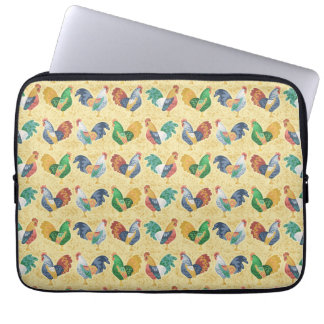 Retro Country Rooster Laptop Sleeve
