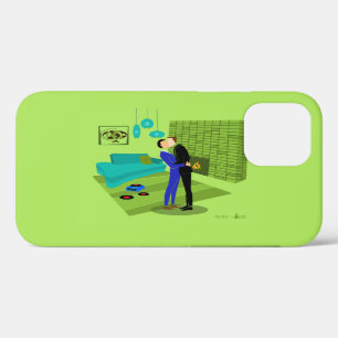 Retro Couple Gay dans Love iPhone / coque ipad
