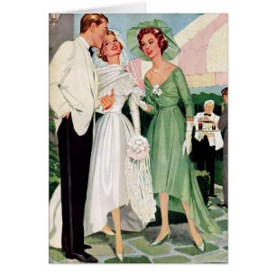 Retro Couple - It's All Over Once You Get Married,