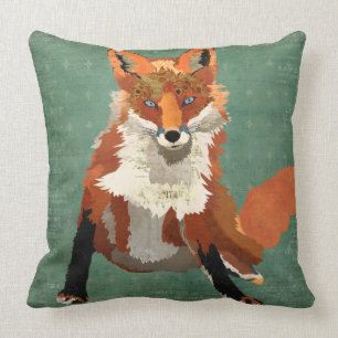 Rétro coussin ambre de Fox