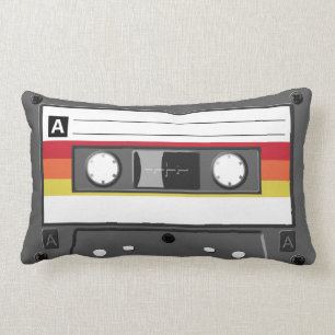 Rétro coussin de bande de cassette audio