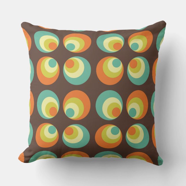 rétro coussin des années 1970 (Recto)