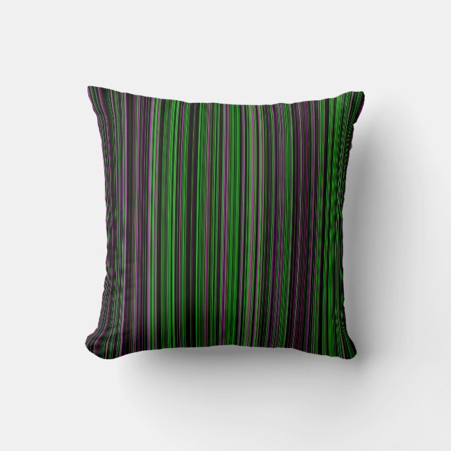 Rétro coussin pourpre de décor de vert de chaux de (Recto)