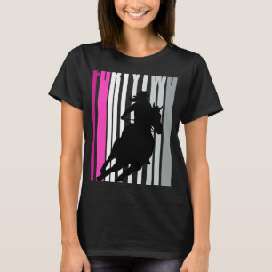 Retro Cowgirl Birthday 42nd Rodeo Horse Queen Barr T-Shirt