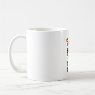 Retro Creepin into Fall Halloween Coffee Mug