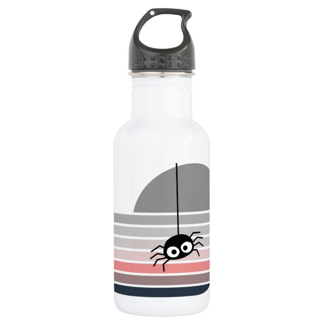Retro Creepy 532 Ml Water Bottle (Front)