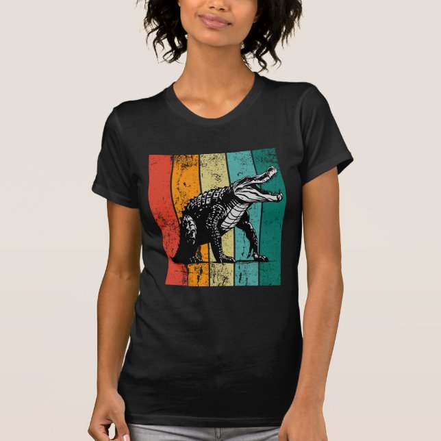 Retro Crocodile T-Shirt (Front)
