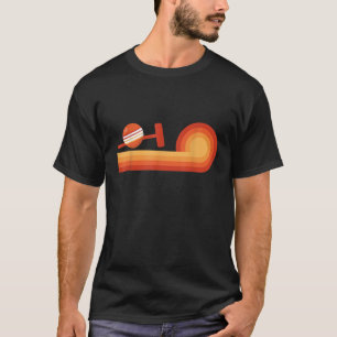 Retro Croquet Gift Croques For Women Men Team Coac T-Shirt