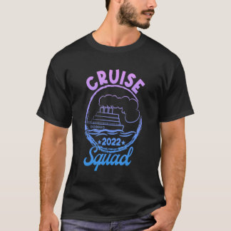 Retro Cruise Squad 2022  Matching For Family & Fri T-Shirt