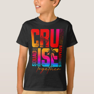 Retro Cruise Squad 2025 Making Memories Together F T-Shirt