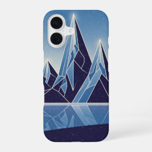 Retro Crystal Peaks iPhone 16 Case