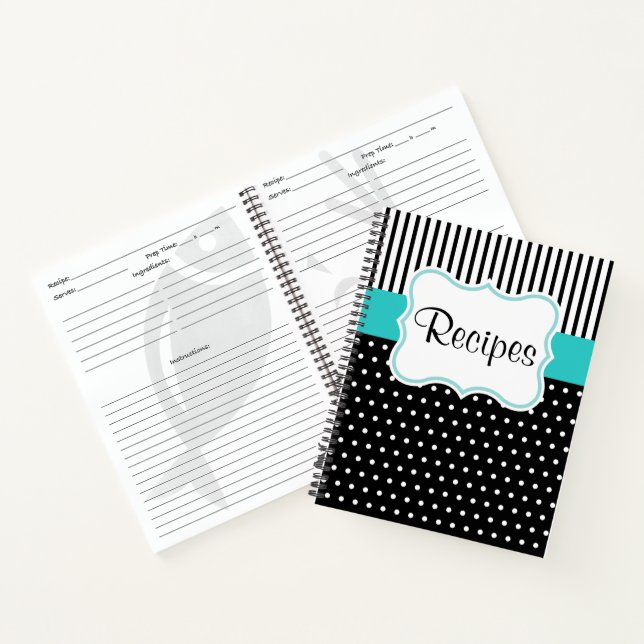 Retro Cuisine Recette Carnet livre de cuisine cade (Intérieur)