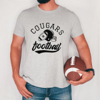 Retro Custom Football Team Athletic Grey
