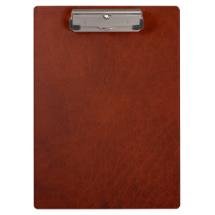 Retro Custom Leather Clipboard