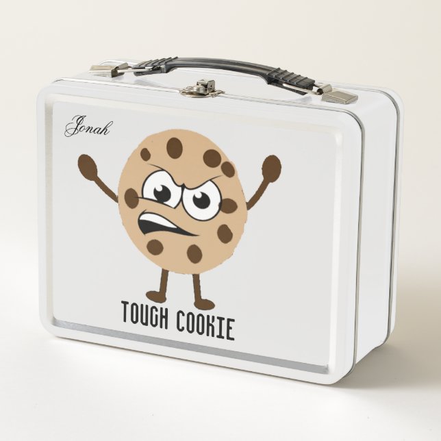 Retro Custom Name Lunch Box - Inspirational Quotes (Front)