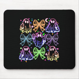 Retro Cute Coquette Halloween Ghost Spooky Clothin Mouse Pad