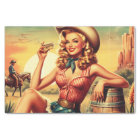 Retro Cute Cowgirl