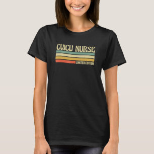 Retro Cvicu Nurse Profession Job Title Co Worker I T-Shirt