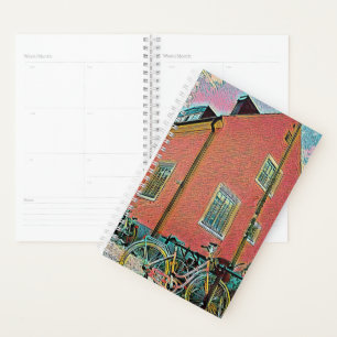 Retro cycling artwork planner