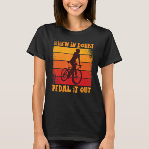 Retro Cycologist Biking Cycling Racing Bicycle MTB T-Shirt