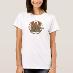 Retro DAD BOG PROGRESS Fashion Print T-Shirt