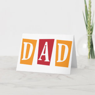 Retro Dad Card