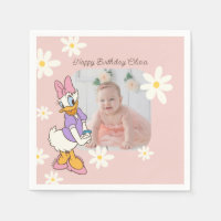 Retro Daisy Duck | Daisy First Birthday