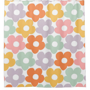 Retro Daisy Pattern Dream #1 #decor #art 