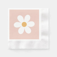 Retro daisy pink boho