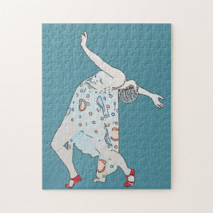 Retro Dancer Jigsaw Puzzle