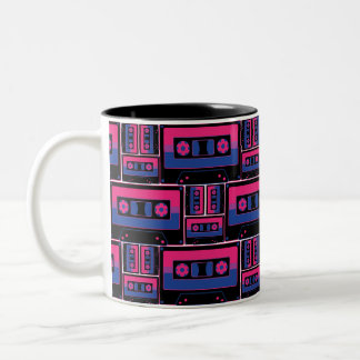 Retro Dark Bi B-Side Two-Tone Coffee Mug