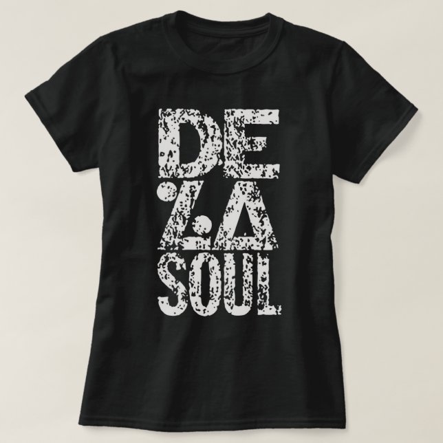 Retro De La Soul Cool Music Gifts For Fan T-Shirt (Design Front)
