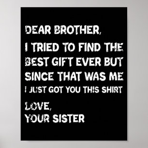Retro Dear Brother I Tried To Find The Poster