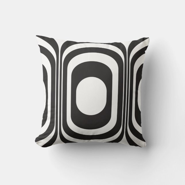 Retro decorative pillow 70s 60s (Front)