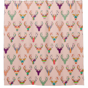 retro deer head blush
