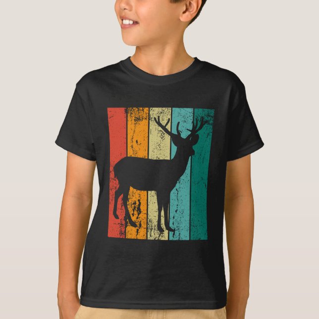 Retro Deer T-Shirt (Front)