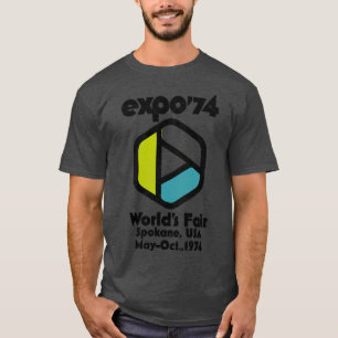 Retro Defunct Expo 74 Worlds Fair Spokane Washingt T-Shirt