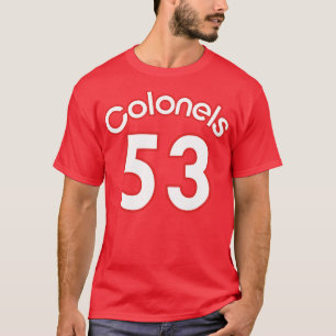 Retro Defunct Kentucky Colonels Artis Gilmore Jers T-Shirt