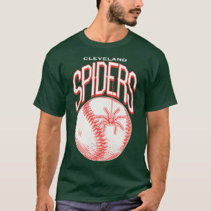 Retro Defunct Spiders Baseball T-Shirt
