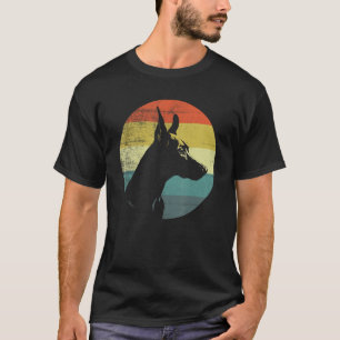 Retro Design Manchester Terrier Dog T-Shirt