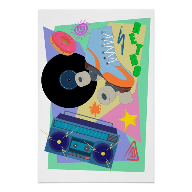 Retro design poster (Front)