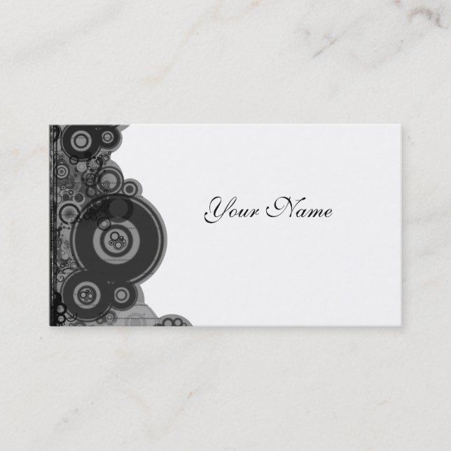 Retro Design  Profile Card (Front)